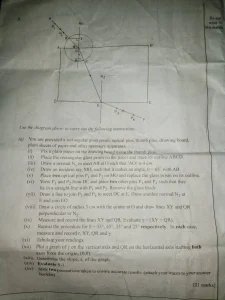 May/June 2025 WAEC Physics Practical Questions and Answers 11 Physics practical question 2