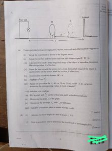 May/June 2025 WAEC Physics Practical Questions and Answers 3 Descriptive image text 1