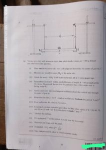 May/June 2025 WAEC Physics Practical Questions and Answers 4 Descriptive image text 2
