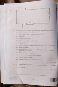 May/June 2025 WAEC Physics Practical Questions and Answers 5 Descriptive image text 3