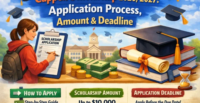 Cappex Scholarship 2026/2027: Application process, Amount & Deadline 1 Cappex Scholarship 2026/2027application guide