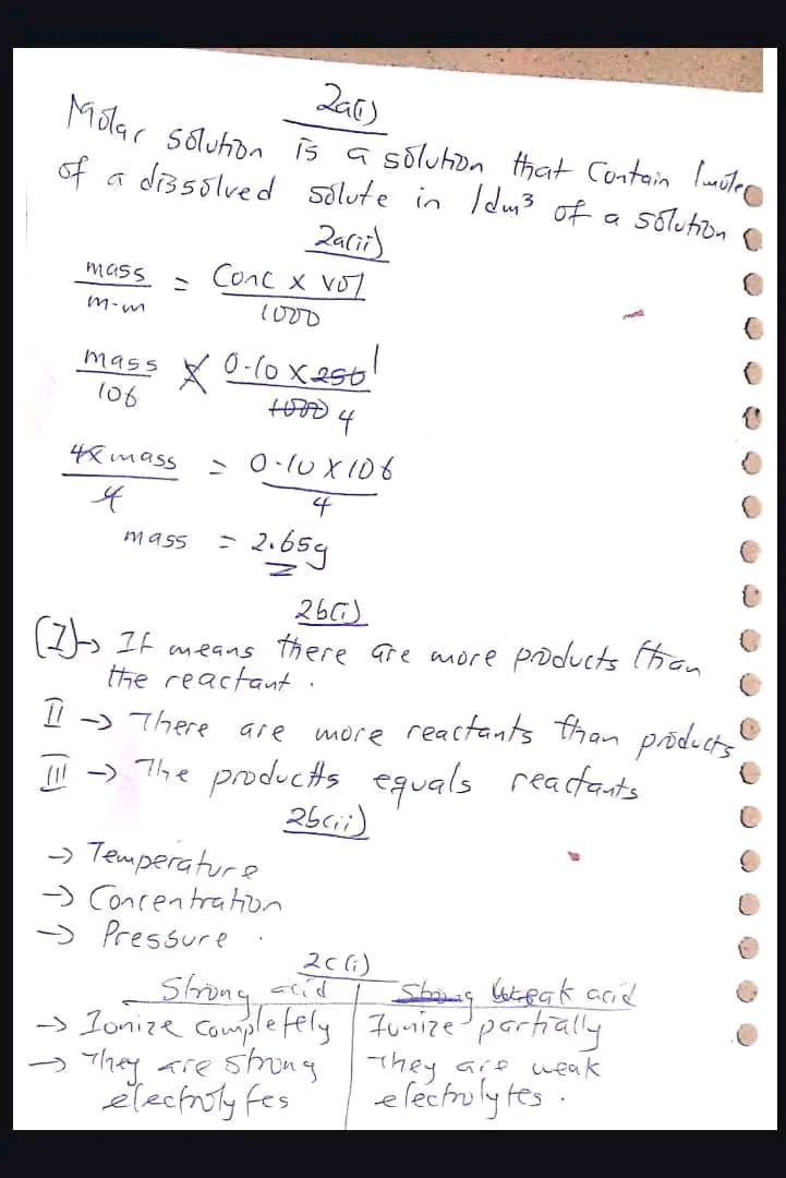 neco chemistry essay expo