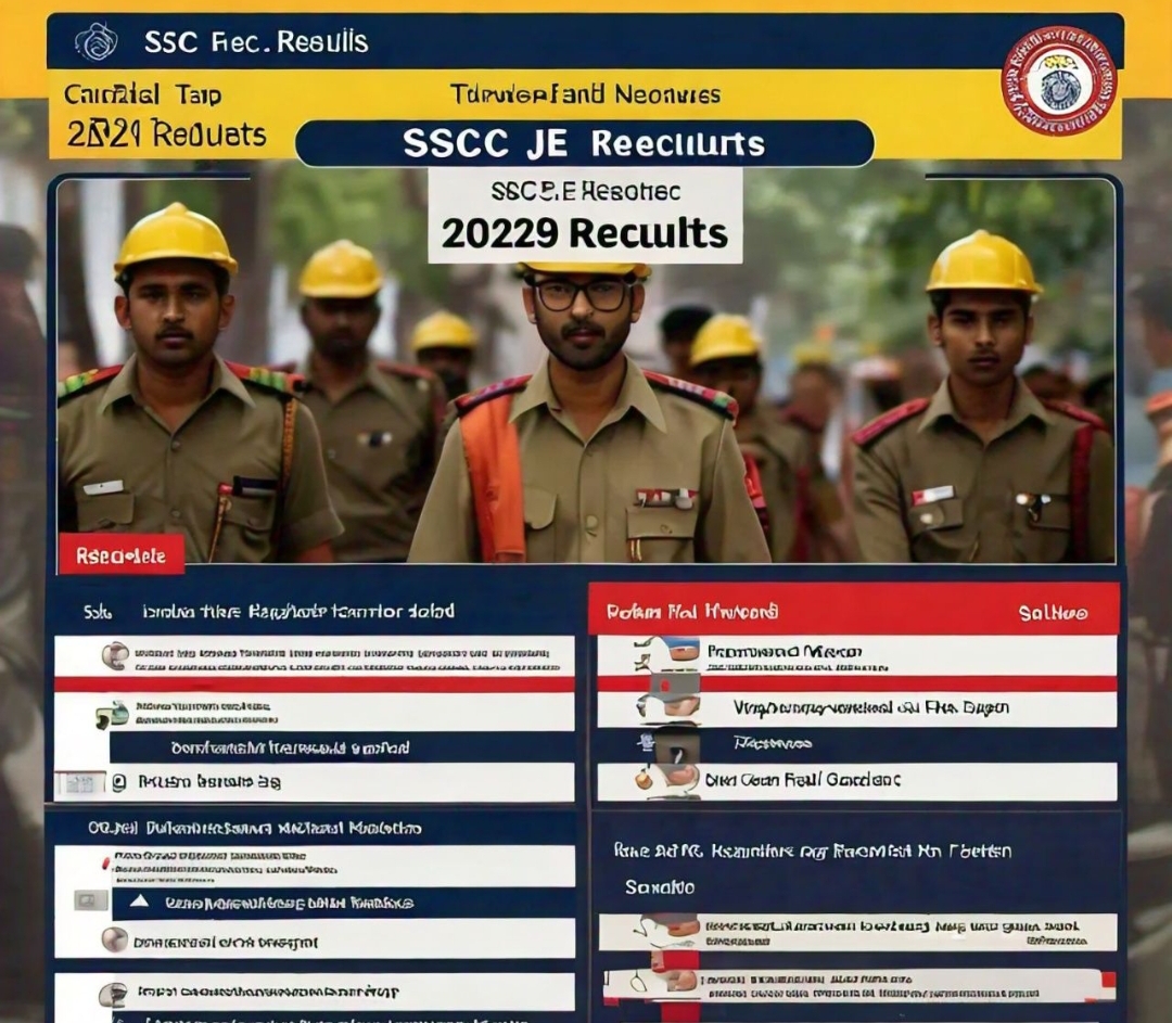 SSC JE 2024 results 