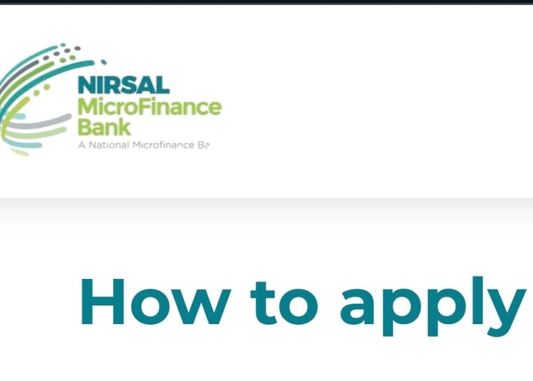 NIRSAL Microfinance Bank Loan Application Portal 2026/2027: How to Apply