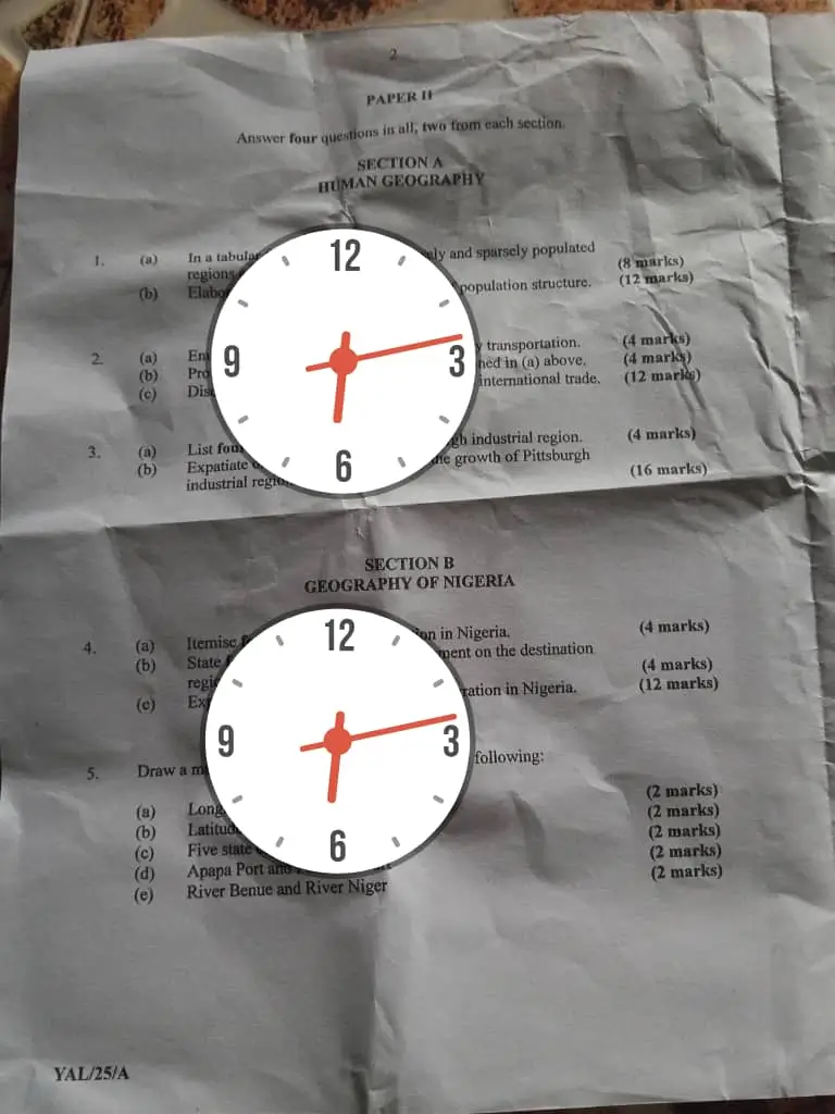 2025 NECO GCE Geography (Objective & Practical) Answers Expo/Runs