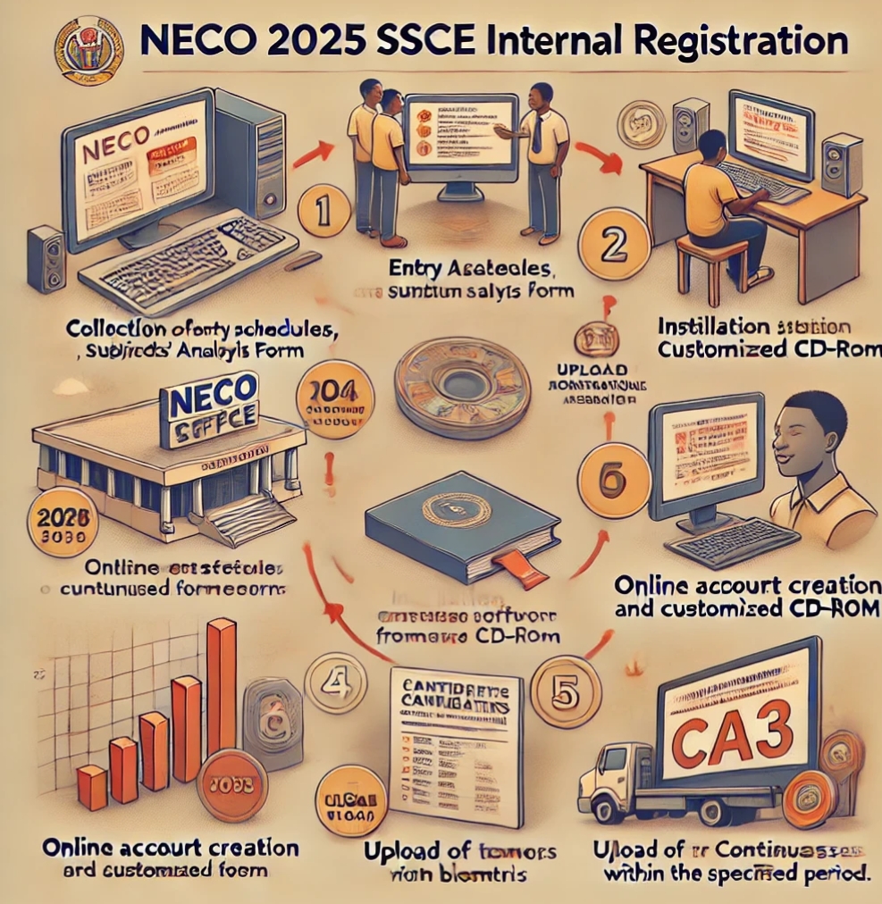 NECO June/July SSCE Registration Form 2025: Guidelines, Fees, and Deadline