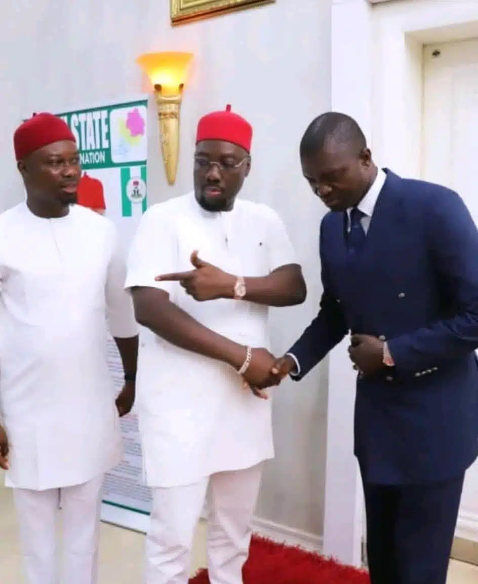 Obi Cubana as Caretaker Governor of Ebonyi