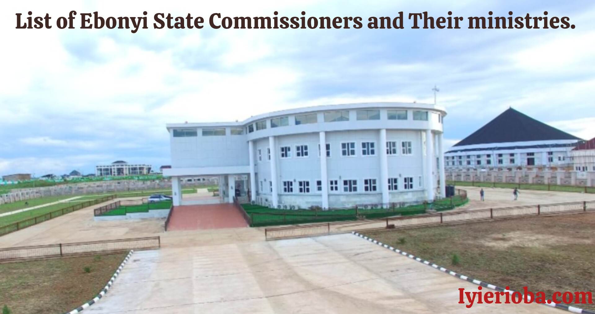 List of Ebonyi State commissioners and their ministries