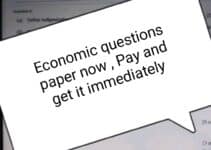 Free 2025 WAEC GCE Nov/Dec Economics Obj/Essay Expo Answers