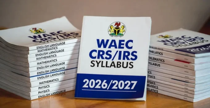 WAEC West African Traditional Religion Syllabus 2026/2027 & Textbooks