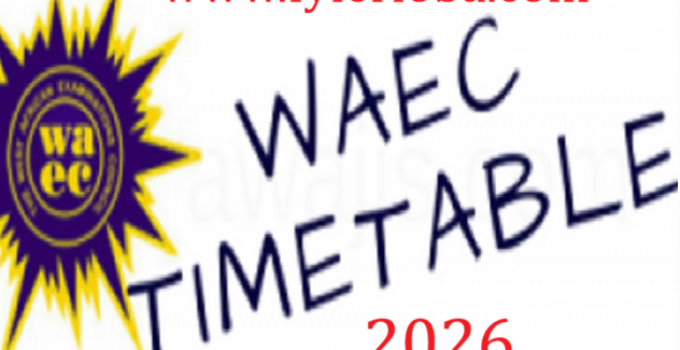 WAEC Timetable 2026: Latest Updates, How to Get It & Exam Guidelines 1 WAEC Timetable 2026