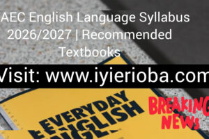 WAEC English Language Syllabus 2026/2027 | Recommended Textbooks