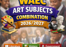 WAEC Art Subjects Combination 2026/2027