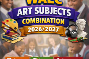 WAEC Art Subjects Combination 2026/2027
