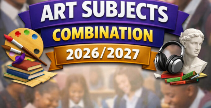 WAEC Art Subjects Combination 2026/2027