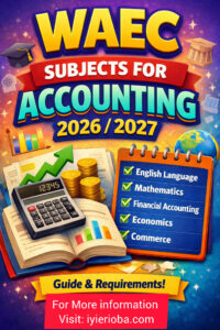 WAEC Subjects for Accounting 