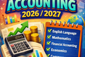 WAEC Subjects for ACCOUNTING 2026/2027