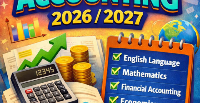 WAEC Subjects for Accounting