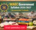 WAEC Government Syllabus 2026/2027 | Recommended Textbooks