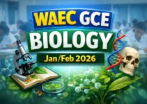 WAEC 2026 GCE Biology Jan/Feb (Obj, Essay/Practical) Questions and Answers