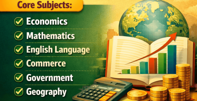 WAEC Subjects for Economics 2026/2027 1 WAEC Subjects for Economics 2026