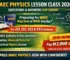 WAEC Physics Lesson Class 2026 Questions and Answers (VIP Group)