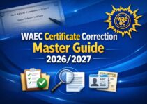 WAEC Certificate Correction Master Guide 2026/2027