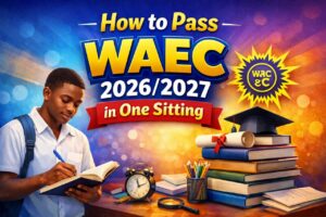 How to Pass WAEC 2026/2027 in One Sitting