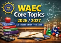 WAEC Core Topics for All Subjects 2026/2027