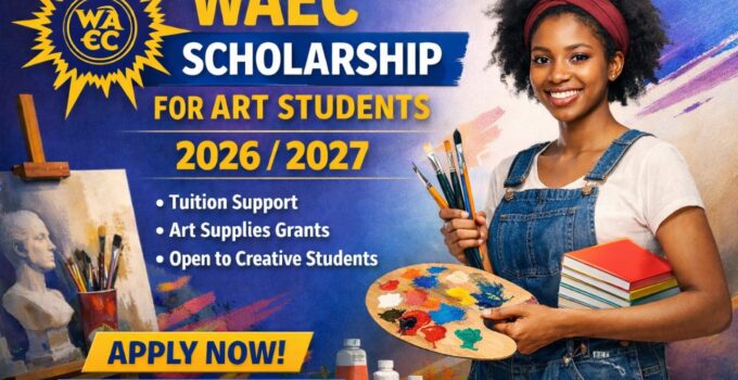 WAEC Scholarship for Art Students 2026/2027 1 Art Students Scholarship