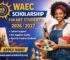 WAEC Scholarship for Art Students 2026/2027